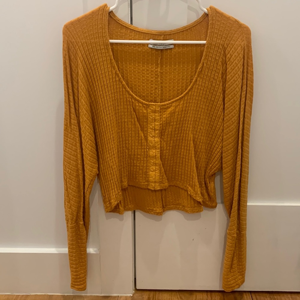 Urban Outfitters long sleeve crop top